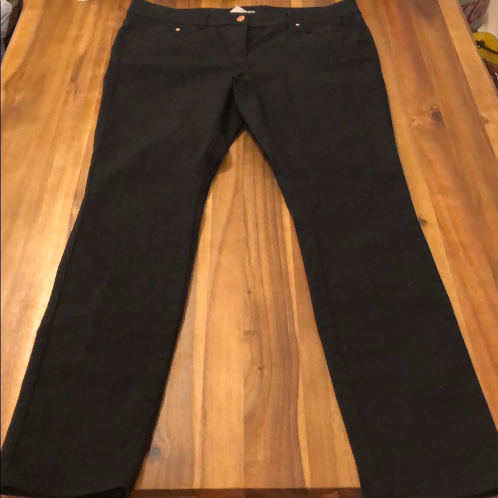 H&M black skinny pants size 16